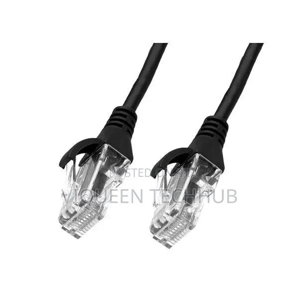 Rj45 Connector CAT6 (Black) · Photo 1