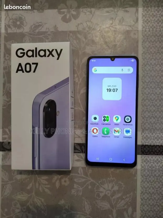 New Samsung Galaxy A07 4G 128 GB Purple · Photo 1