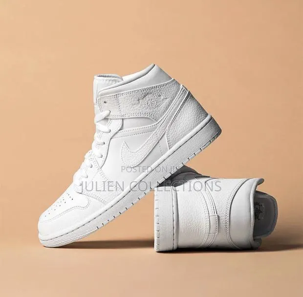 Jordan Retro 1 Long White · Photo 1