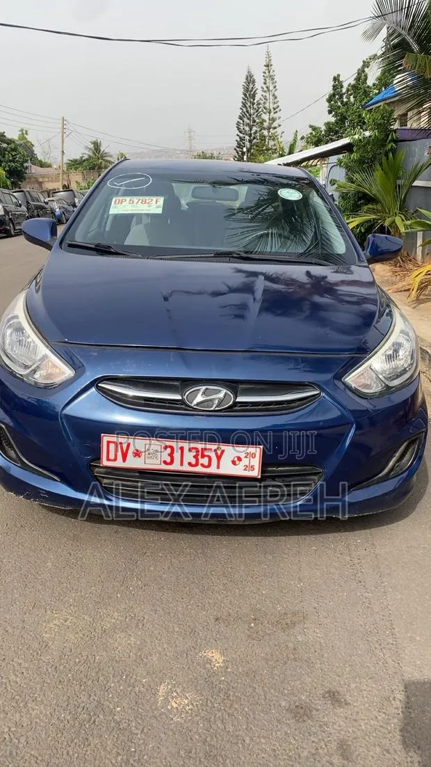Hyundai Accent 2016 Blue · Photo 1