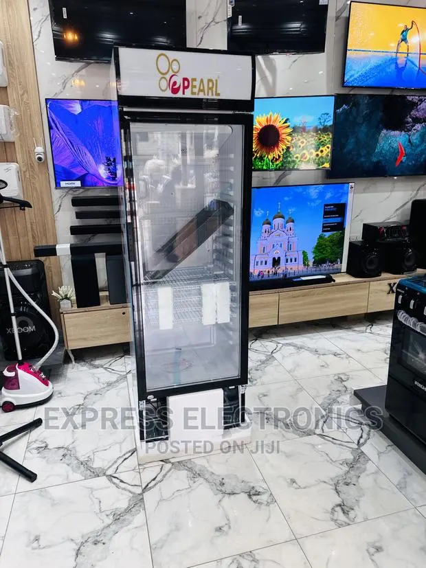 Maximize Visible Display Fridge Pearl PVC 424-2B.Single Door · Photo 1