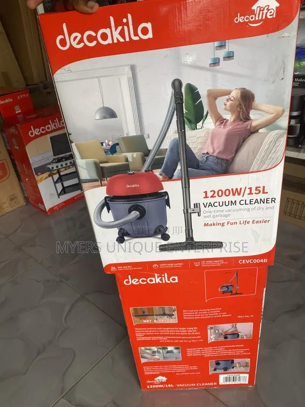 Decakila 1200w Vacuum Cleaner-Strong Suction(15l) · Photo 1