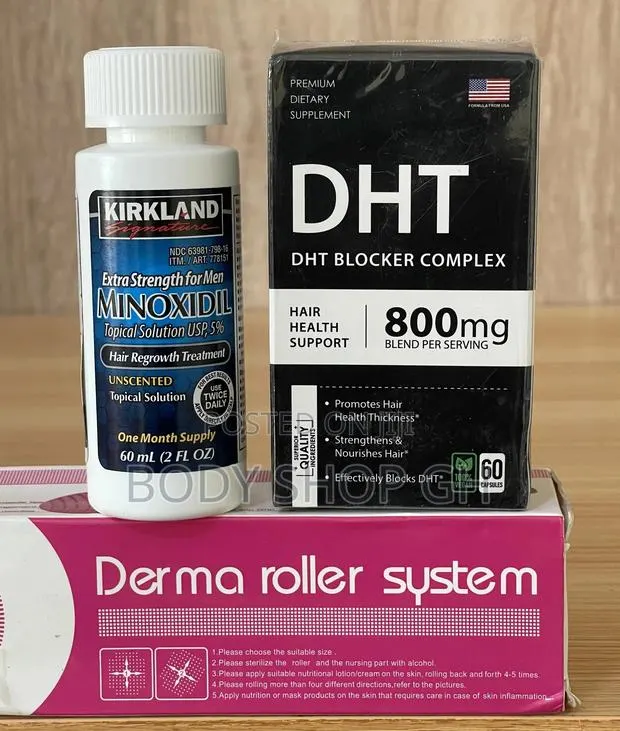 Receding Hairline Treatment Pack ( DHT Blocker, Minoxidil ) · Photo 1