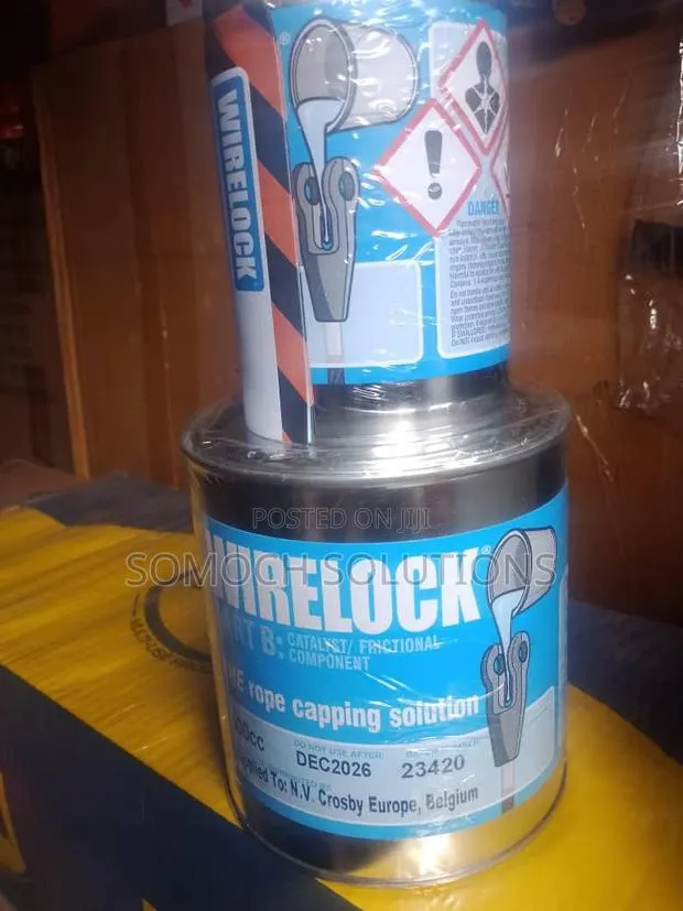 Wirelock Rope Capping Kit Professional Wire Rope Socketing Ghana · Photo 1
