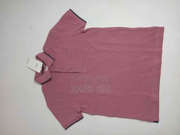 M S Pink Polo Shirt for Kids · Photo 1
