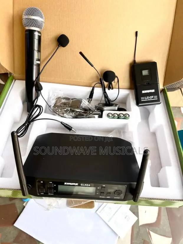 Shura Glxd4 (3 In1 Lapel, Headheld,Head Microphone · Photo 1