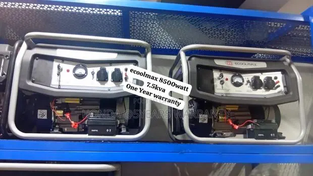 Certified Generator Ecoolmax Petrol 7.5kva 8500watt Petrol · Photo 1