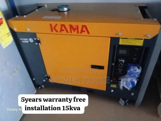 Bravo System Kama Diesel Generator 15kva 16500watts · Photo 1