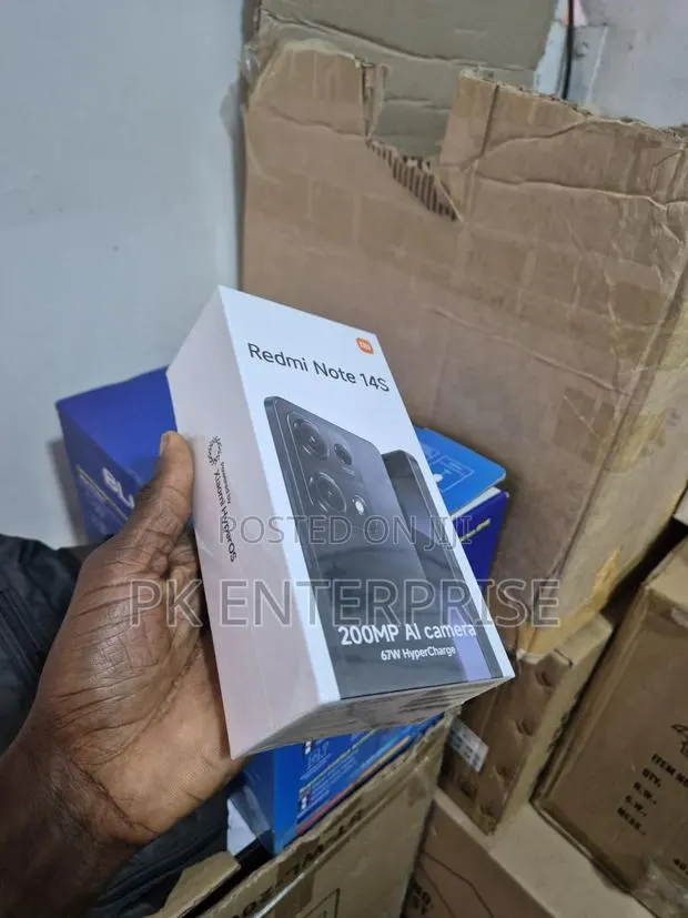 New Xiaomi Redmi Note 14S 256 GB Black · Photo 1
