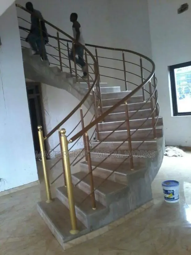 Stainless Steel Gold Balustrade Railing · Photo 1