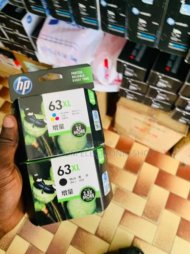 Print More,Worry Less With HP 63XL Black High-Yield · Photo 1