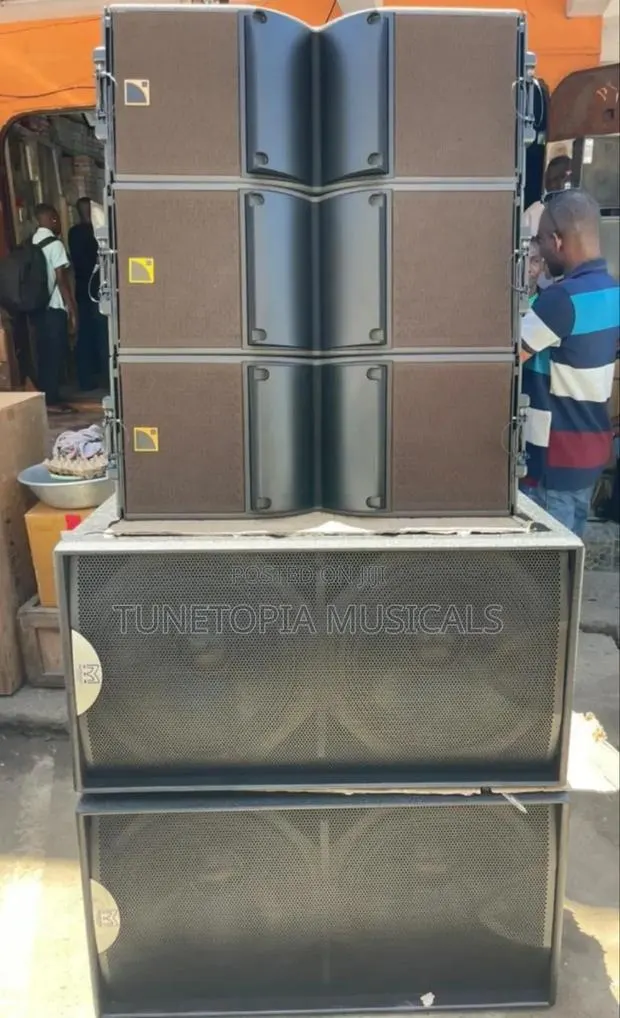 3 Pieces Of Kara 12inches Line Array & Pair Of 18inches Bass Speakers · Photo 1