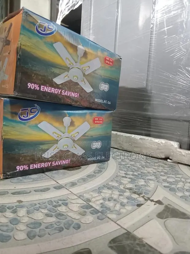 Js Fc-24 Ceiling Fan Strong Silent Airflow System · Photo 1