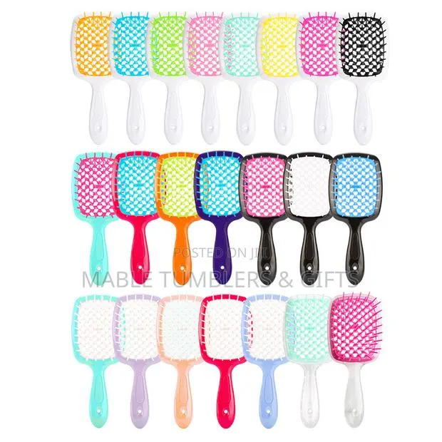 Natural Hair Brush and Detangler · Photo 1