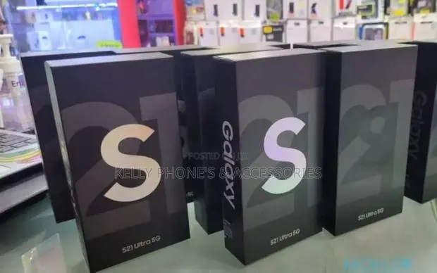New Samsung Galaxy S21 Ultra 5G 512 GB Black · Photo 1