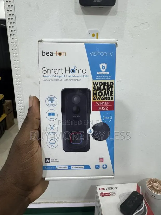 Smart Doorbell Wireless Video Camera W External Bell.Befon Visitors V1 · Photo 1