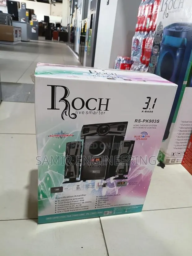 Unleash the Bass: The Roch RS-PK903S 3.1CH Audio System · Photo 1