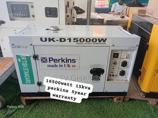 Perkins Diesel Genset 16.5kw – Full Power, Remote Access15kva Diesel · Photo 1