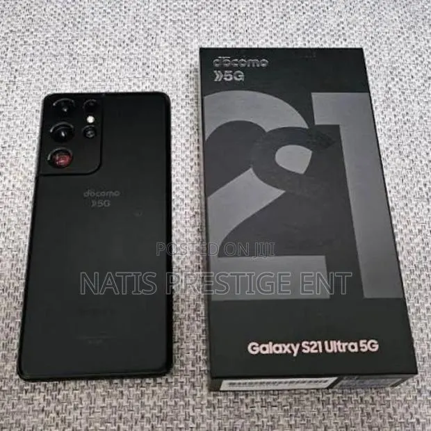 New Samsung Galaxy S21 Ultra 5G 256 GB Black · Photo 1