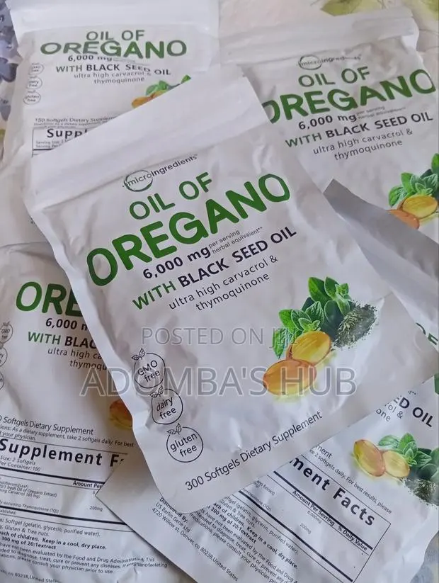 Oil of Oregano With Black Seed Oil. Natural Immune Booster · Photo 1