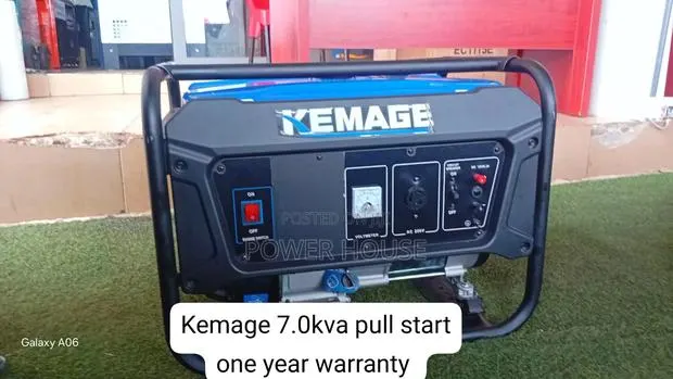 Heavy-Duty Kemage 7.0kva Pull Start Generator · Photo 1