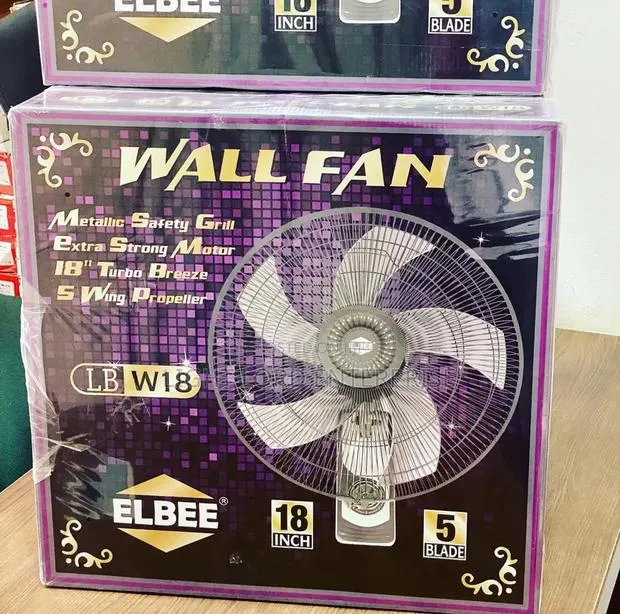 5 Wing Propeller Elbee Wall Fan · Photo 1