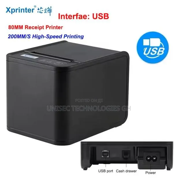 XP-80T Xprinter With Bluetooth and LAN Port · Photo 1
