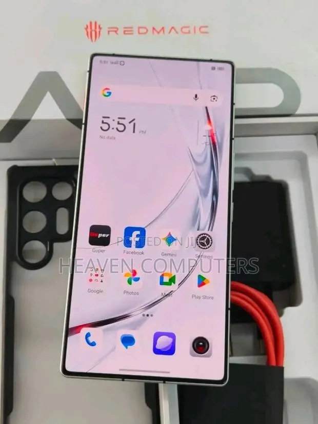 New ZTE nubia RedMagic 11 Air 256 GB White · Photo 1