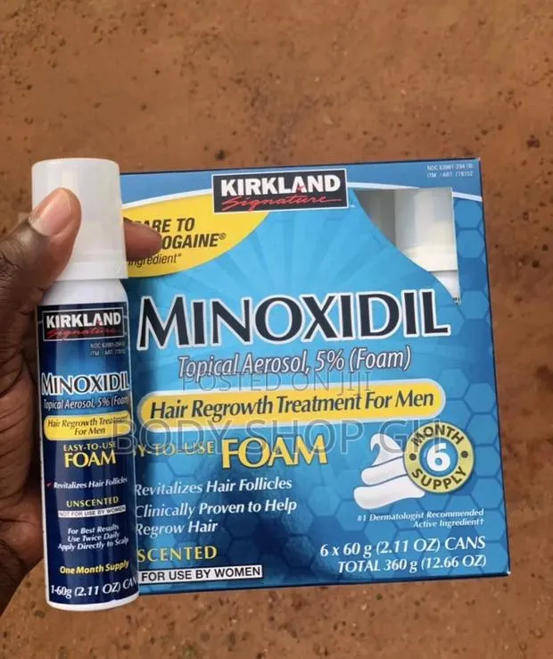 Kirkland Minoxidil Foam for Beard Baldness · Photo 1
