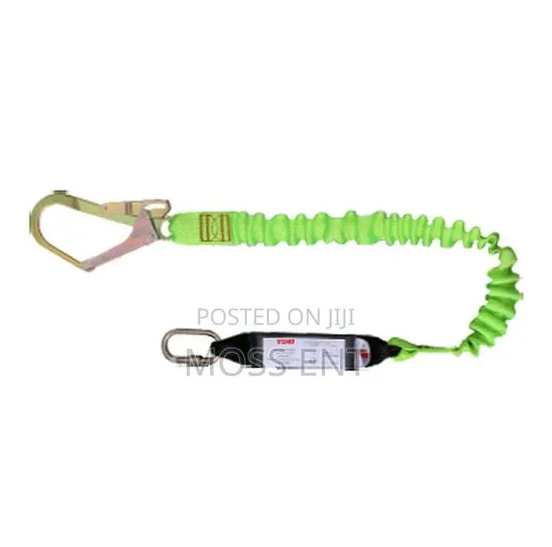 Fall Arrest Lanyaerd Single With Energy Absorber Green 1.8m 45 - Ml211 · Photo 1