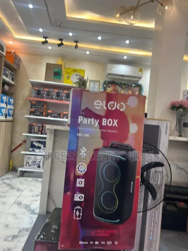 Limited Stock Eldo Pb1-100 Double 6,5"Bluetooth Speaker · Photo 1