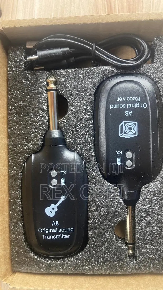 Guitar/Audio Wireless Transmitter Rx1 Tx1 · Photo 1