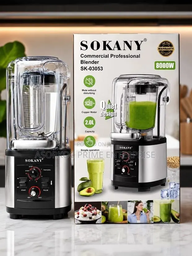 Sokany Commercial Professional Blender Sk-03053 · Photo 1