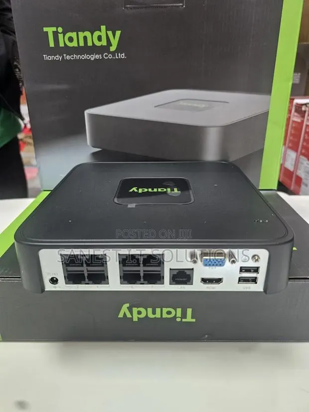 8 Channel NVR With Poe Tiandy · Photo 1