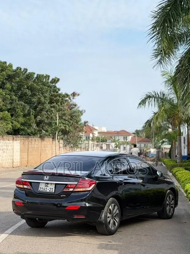 Honda Civic 2015 Black · Photo 1