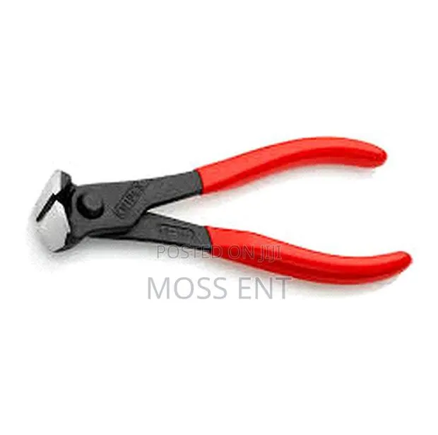 End Cutting Nipper 160mm Tower Pincer Plier Red - K- · Photo 1