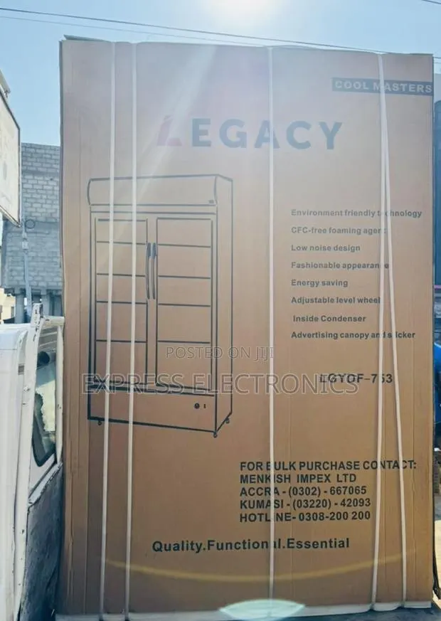 Zealous Sleek Display Fridge Legacy Double Door 750L · Photo 1