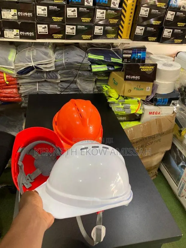 Safety Helmet With Chin Strap · Photo 1