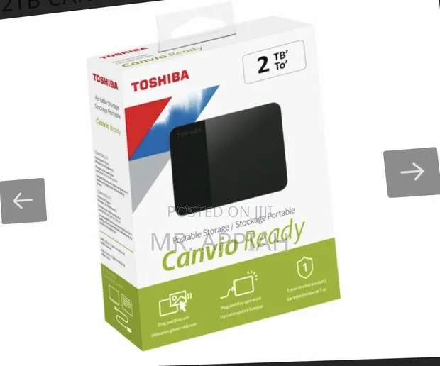 Buy Authentic Toshiba External Drive 2TB(Black) · Photo 1