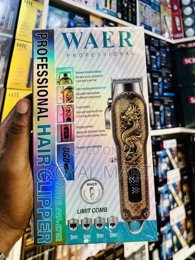 Waer Professional Hair Clipper With Ceramic Blade · Photo 1