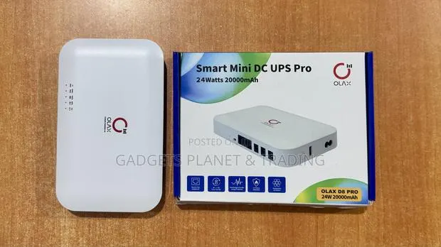 Olax Smart Mini DC UPS Pro 24Watts 20,000mAh Router Powerbank - D8 Pro · Photo 1