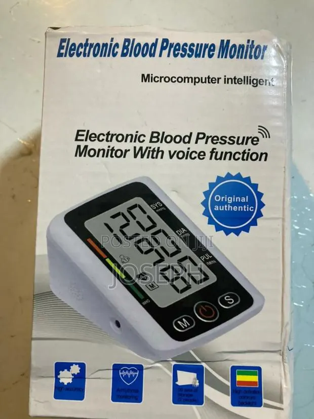 Electronic Blood Pressure Monitor · Photo 1