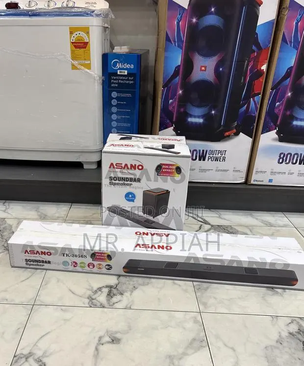 High Quality Asano Tk 2056 Bluetooth Sound Bar System + Remote Control · Photo 1