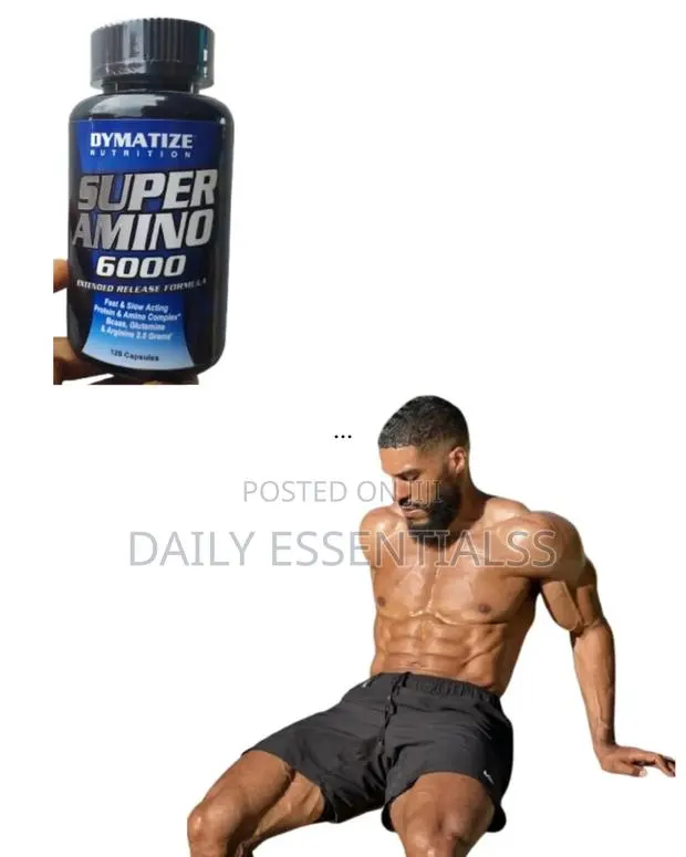 Dymatize Super Amino 6000 Post-Workout Recovery Formula · Photo 1