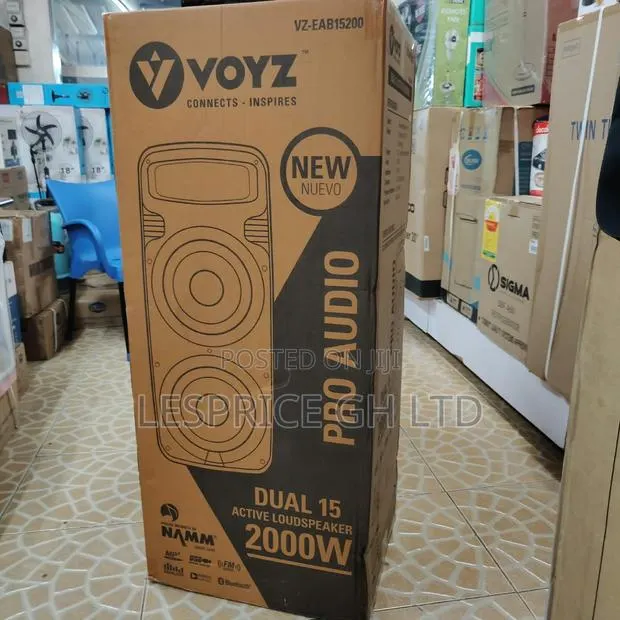 Party Hard With Our Loud 2000W Voyz Bluetooth Speakers · Photo 1