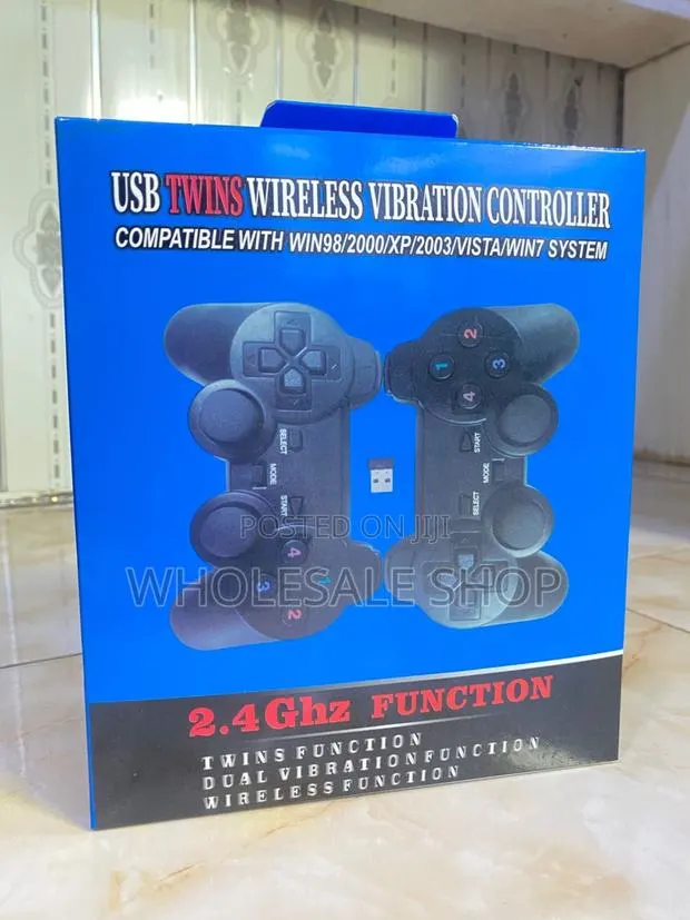 Usb Twin Wireless Vibration Controller · Photo 1