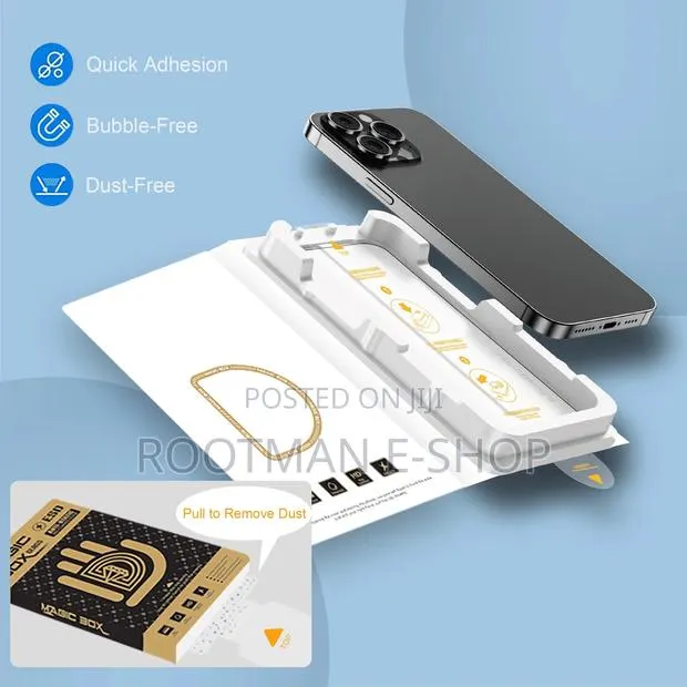 Easy Installation Kit Tempered Glass Screen Protector 4 iPhone Series · Photo 1