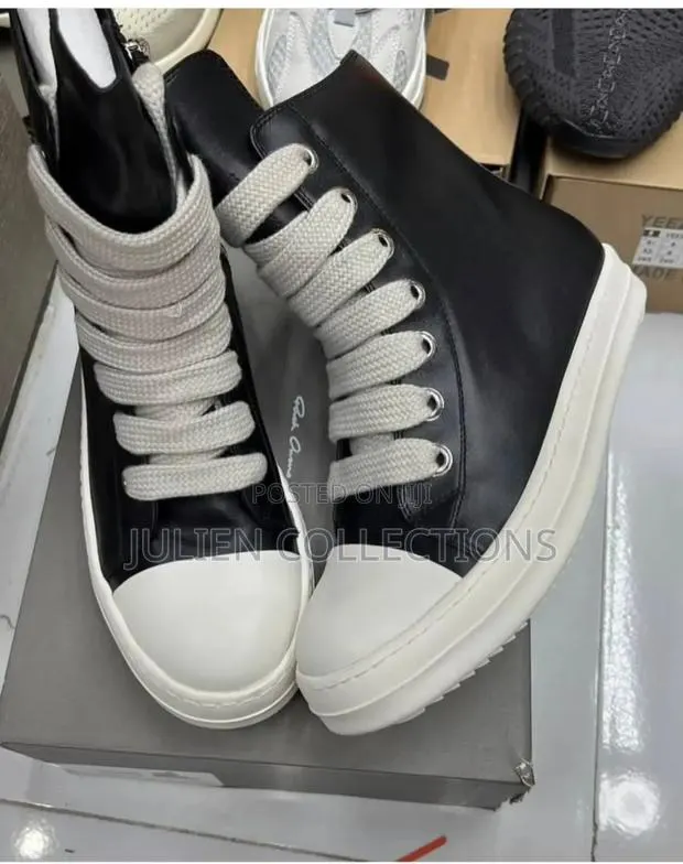 Original Rick Owen Long Black and White · Photo 1