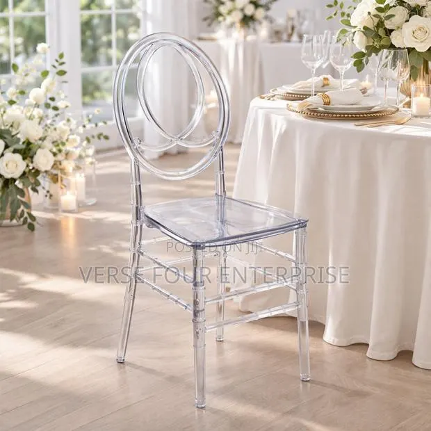 Clear Crystal Phoenix Chair (Acrylic Event Chair)