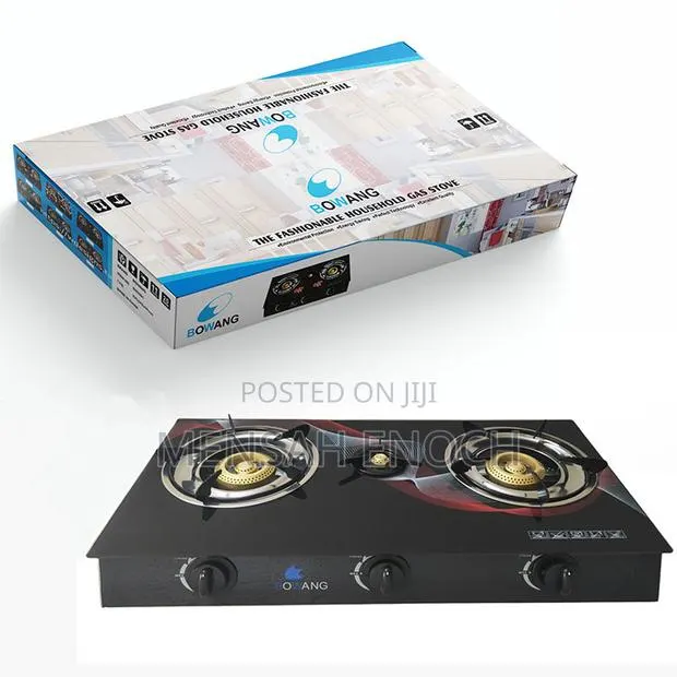 3 Burner With Glass Top ( Automatic Ignition) · Photo 1